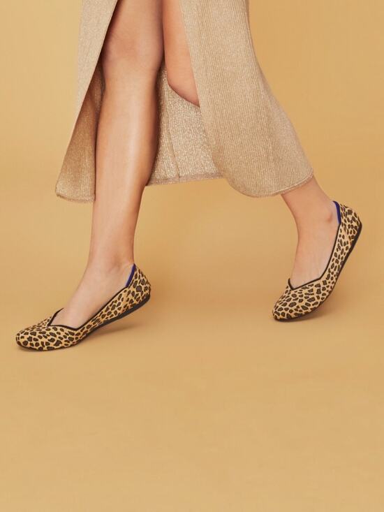 ROTHY'S Shoes - ROTHY’S Women’s Sz 10 The Daily Flat Cheetah Print Ballet Flats Leopard Brown